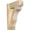 Ekena Millwork Balboa Rough Sawn Arts and Crafts Outlooker, Douglas Fir, 6"W x 16"D x 20"H OUT06X16X20BOA03RDF - alternate 1